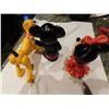 Image 2 : VINTAGE MICKEY AND MINNIE COIN BANKS AND PLUTO TOY