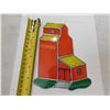 Image 2 : STAIN GLASS PIONEER ELEVATOR WALL HANGING