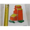 Image 3 : STAIN GLASS PIONEER ELEVATOR WALL HANGING
