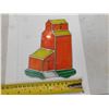 Image 4 : STAIN GLASS PIONEER ELEVATOR WALL HANGING