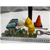 Image 1 : Lot of Marbles and Bottle openers.