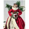 Image 2 : 2 Christmas tree toppers - Santa & large Angel