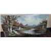 Image 1 : old oil painting on canvas