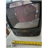 Image 2 : Citizen Color Tv w/ Built-in VHS Player (working) & 3 Box Set of Movies (All Creatures Great and Sma