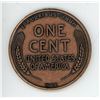 Image 2 : 1909 Large Lincoln Head wheat cent coaster/medallion