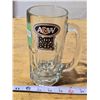 Image 1 : 1L A&W root beer glass mug