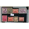 Image 1 : Set of 8 used newfoundland stamps