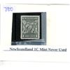 Image 1 : New found land 1c mint never used