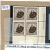 Image 1 : Churchill 5C block of 4 MNH