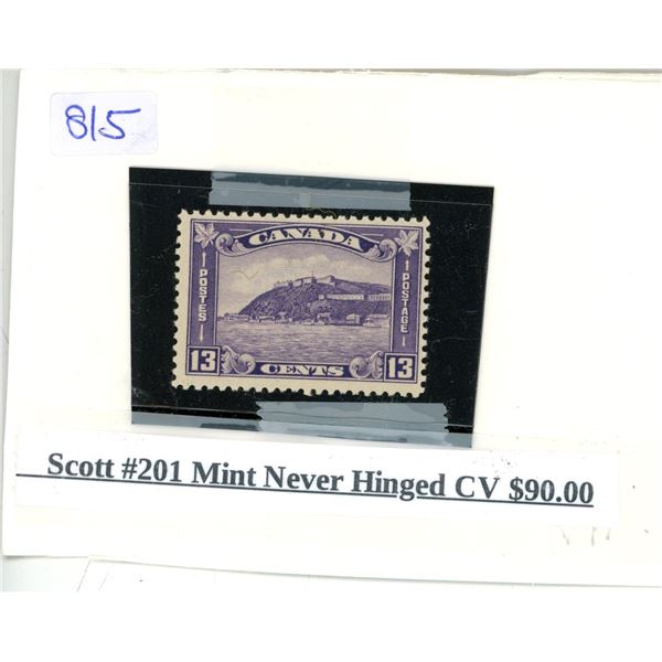 Scott #201 MNH  CV$90