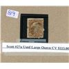 Image 1 : Scott #27a used large queen Cv$115