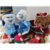 Image 2 : Lot of snowflake teddies
