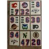 Image 1 : 1985 Topps Hockey Helmet Stickers. Lot of 9 different cards.