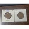 Image 1 : 1909 and 1910 large pennies