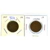 Image 1 : 1905 and 1906 large pennies
