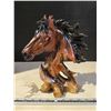Image 1 : Horse head statue figurine, like new - 11"H