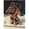 Image 1 : Horse head statue figurine, like new - 11"H