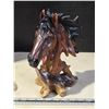 Image 2 : Horse head statue figurine, like new - 11"H