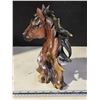 Image 4 : Horse head statue figurine, like new - 11"H