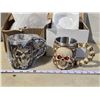 Image 1 : 2 Halloween mugs, stainless steel inside - new in box