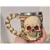 Image 2 : 2 Halloween mugs, stainless steel inside - new in box