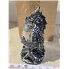 Image 3 : Dragon salt n pepper holder figurine, c/w salt n pepper shakers - new in box