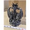 Image 4 : Dragon salt n pepper holder figurine, c/w salt n pepper shakers - new in box