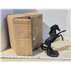 Image 1 : Black stallion horse figurine - new in box