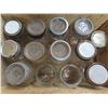 Image 2 : Lot of 13 jars(Dominion mason, improved gem, Nabob, jewel with crate