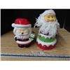 Image 1 : Pair of santa cookie jar