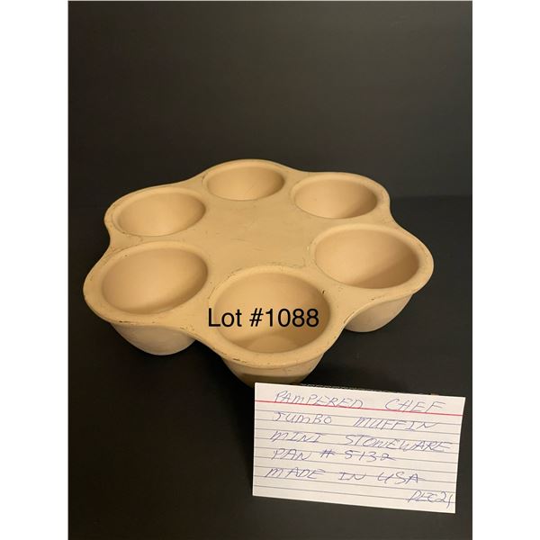 Pampered Chef - 6 deep dish cup, stoneware