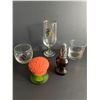 Image 2 : Misc. glass items - glasses, plates and Avon
