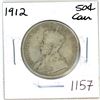 Image 1 : 1912 Canadian silver 50 cent coin