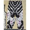 Image 3 : Youth girls sz M Indigenous wolf shirt and leggings combo - new