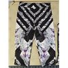 Image 3 : Youth girls sz L Indigenous wolf shirt and leggings combo - new