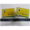 Image 1 : 2 Black Cat cigarette tins