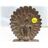 Image 2 : Cast iron Peacock art piece/door stopper