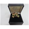 Image 2 : Genuine Jade Earrings & Ring Set