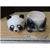 Image 2 : Vintage panda cookie jar