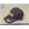 Image 3 : Black Harley Davidson hat, w/ Velcro back - new