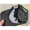 Image 6 : Black Harley Davidson hat, w/ white flame and Velcro back - new