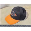 Image 3 : Black n Orange Harley Davidson hat, w/ Velcro back - new