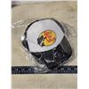 Image 1 : Black n White "Bass Pro Shops" snap back trucker hat - new