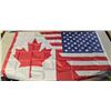 Image 3 : Canada/USA flag, new - 34"x57.5"