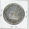 Image 2 : 1949 "Floreat Terra Nova - Ship" Canadian silver dollar