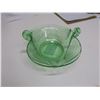 Image 2 : uranium glass candy dish