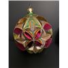 Image 2 : 5 Large Christmas glass tree ornaments - Poland