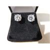 Image 2 : 4.00 CT TW GRA CERTIFIED ROUND BRILLIANT CUT MOISSANITE VVS D COLOR SET IN 925 SILVER EARRINGS RETAI