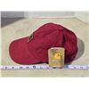 Image 2 : Red "Carhartt" w/ Velcro back, hat - new w/ tags
