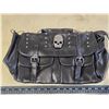 Image 1 : Ladies Skull purse, pleather - new